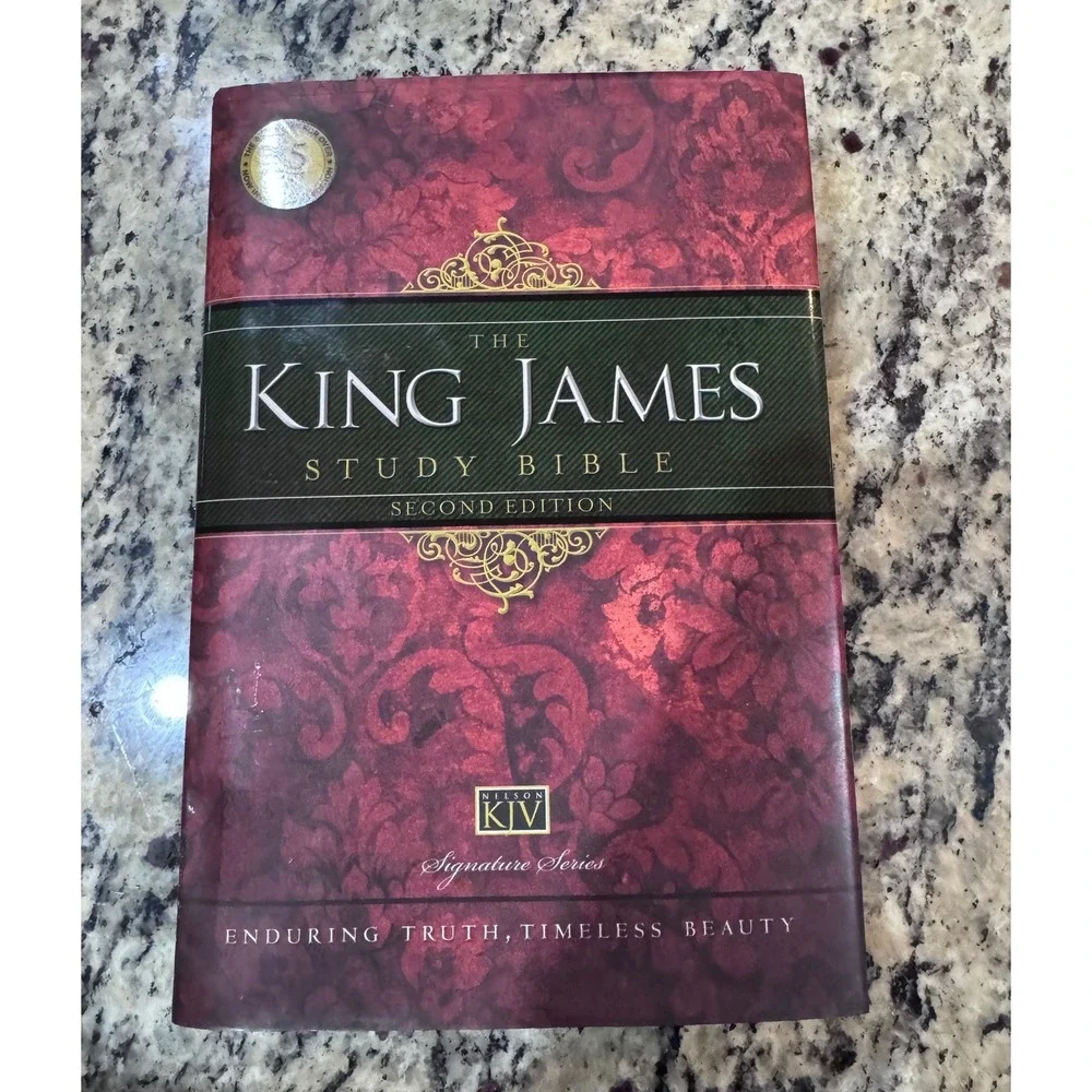 Thomas Nelson King James Study Bible Second Edition Hardcover Signature Series